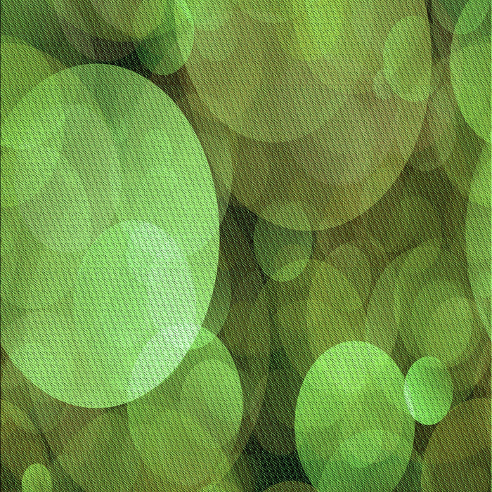 Patterned Seaweed Green Rug, pat3146grn