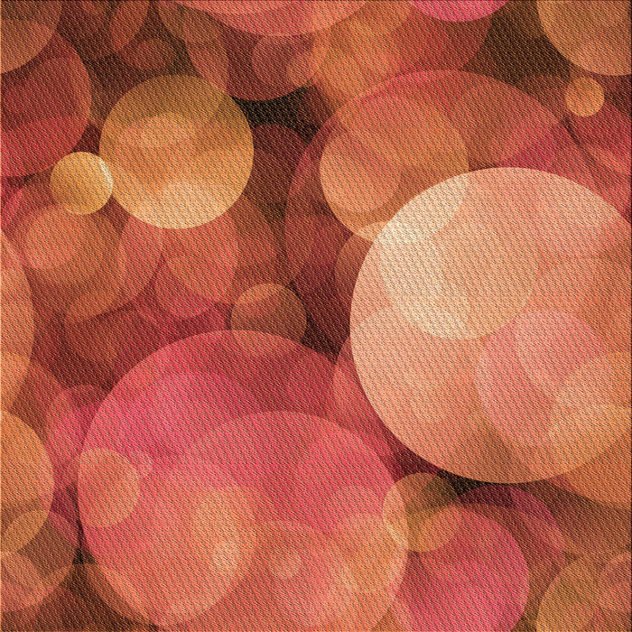 Round Machine Washable Transitional Bright Orange Rug, wshpat3146org