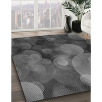 Patterned Platinum Gray Rug, pat3147gry