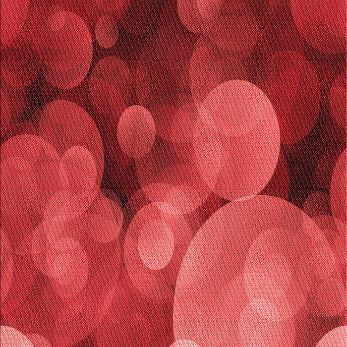 Patterned Red Rug, pat3147rd