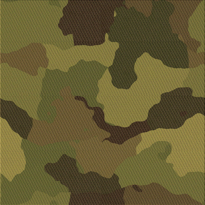 Round Patterned Dark Yellow Green Rug, pat3148brn