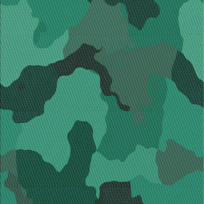 Patterned Deep Teal Green Rug, pat3148lblu