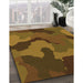 Patterned Sedona Brown Rug in Family Room, pat3148org