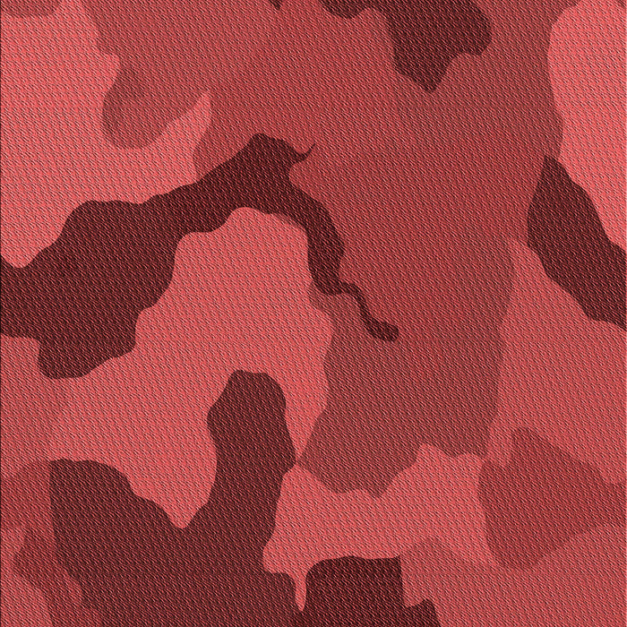 Patterned Tomato Red Rug, pat3148rd