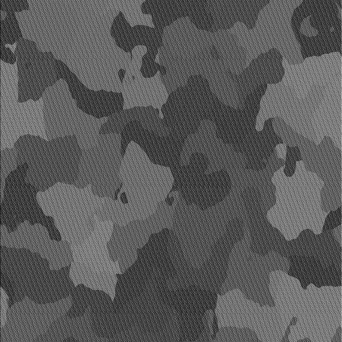 Machine Washable Transitional Dark Gray Black Rug, wshpat3149gry