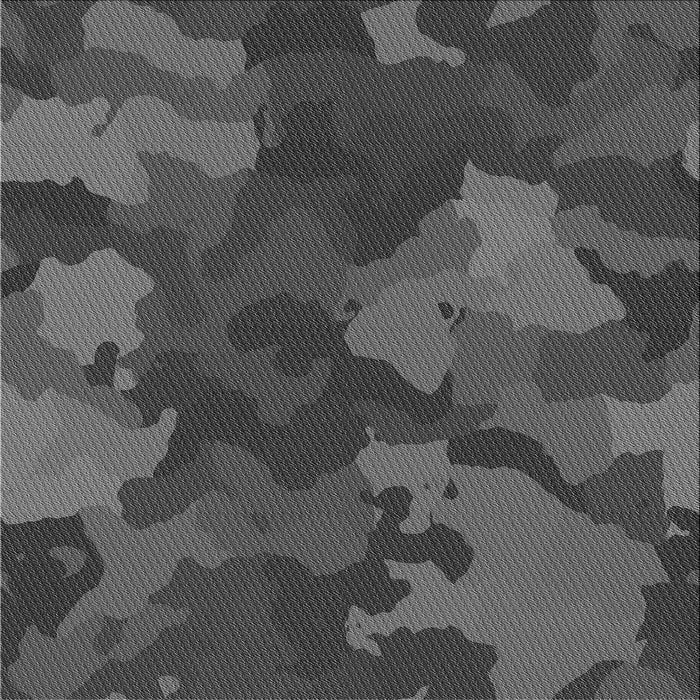 Round Patterned Dark Gray Black Rug, pat3149gry