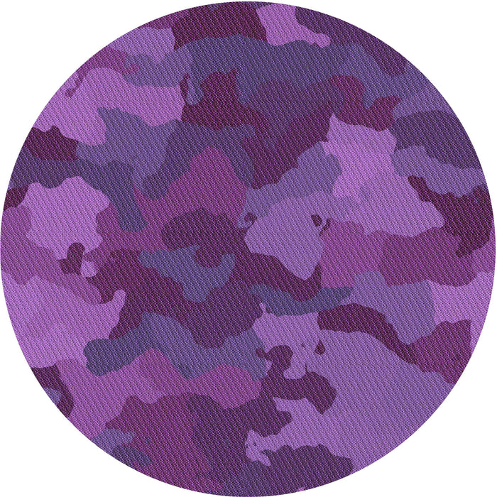 Square Machine Washable Transitional Purple Rug in a Living Room, wshpat3149pur