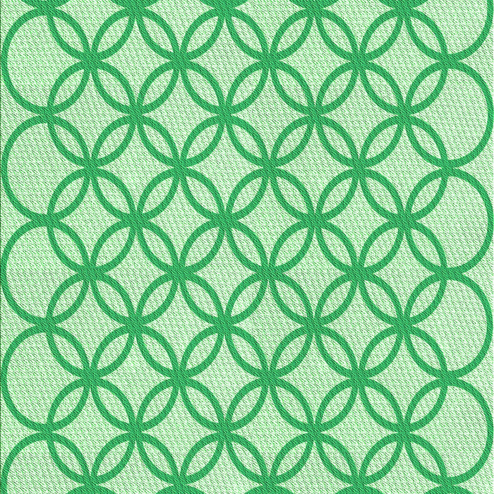 Patterned Green Rug, pat315grn