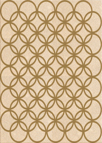 Machine Washable Transitional Golden Blonde Gold Rug, wshpat315org