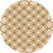 Square Patterned Golden Blonde Gold Rug, pat315org