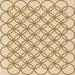 Round Patterned Golden Blonde Gold Rug, pat315org