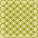 Round Patterned Green Rug, pat315yw