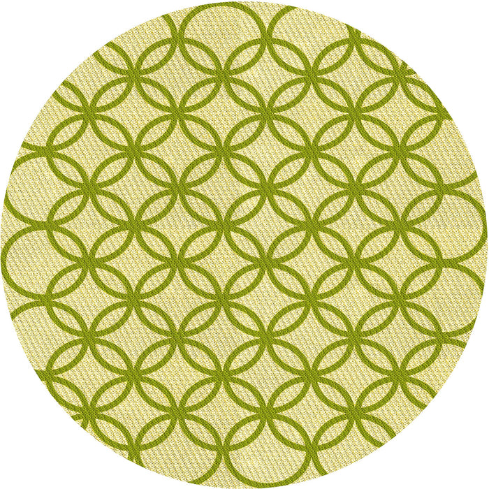 Square Machine Washable Transitional Green Rug in a Living Room, wshpat315yw