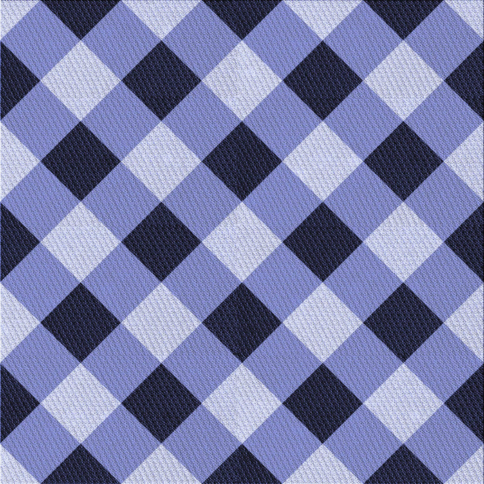 Round Patterned Deep Periwinkle Purple Rug, pat3150blu