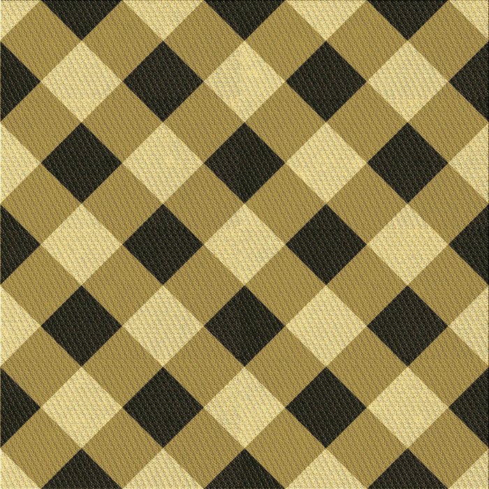 Round Patterned Yellow Rug, pat3150brn