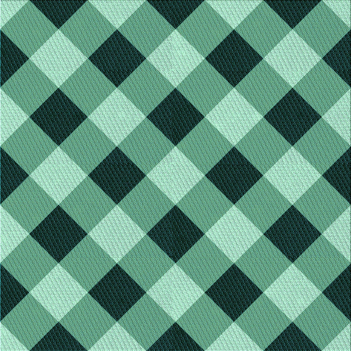 Round Patterned Medium Teal Green Rug, pat3150lblu