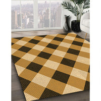 Patterned Orange Rug, pat3150org