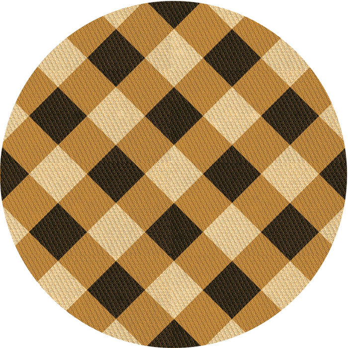 Square Machine Washable Transitional Orange Rug in a Living Room, wshpat3150org