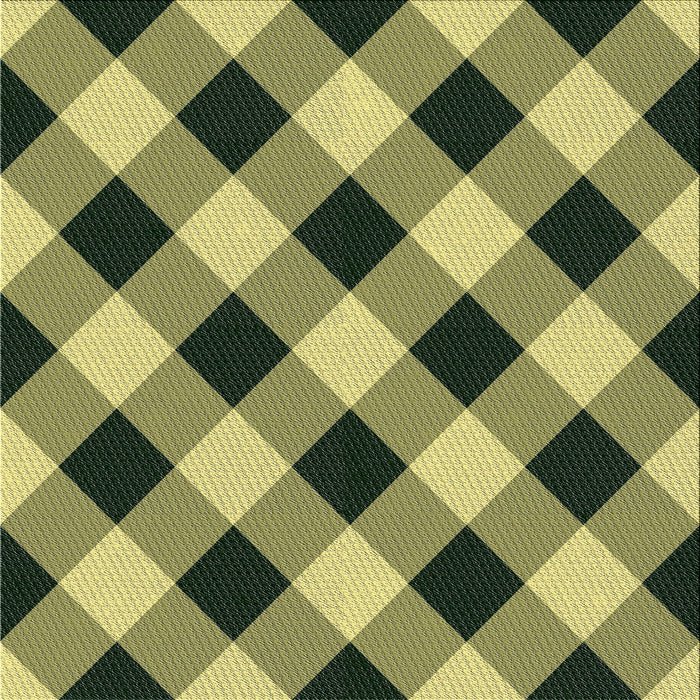 Square Patterned Metallic Gold Novelty Rug, pat3150