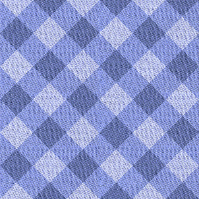 Round Patterned Sky Blue Rug, pat3151blu