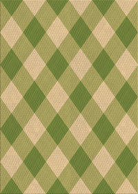 Machine Washable Transitional Dark Yellow Green Rug, wshpat3151brn