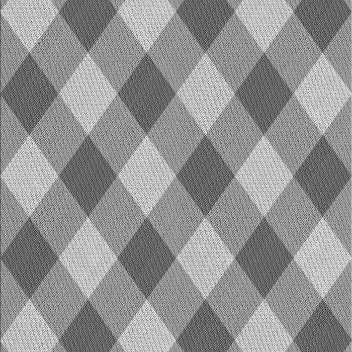 Machine Washable Transitional Smokey Gray Rug, wshpat3151gry