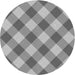 Square Patterned Smokey Gray Rug, pat3151gry