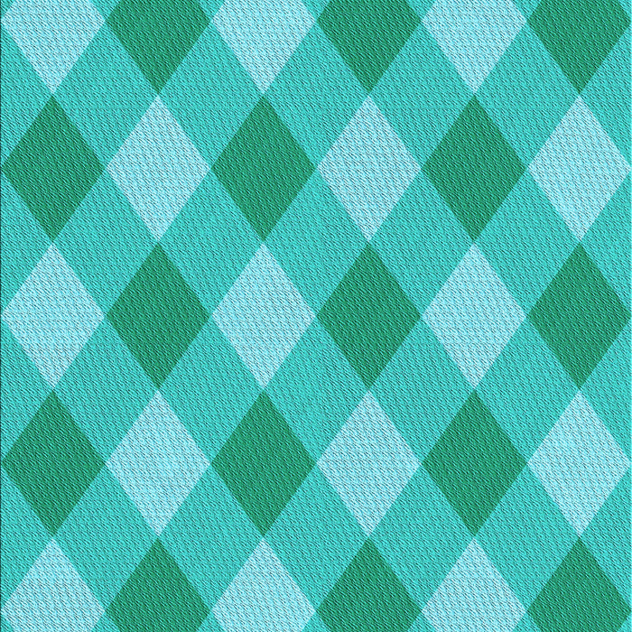 Machine Washable Transitional Bright Cyan Blue Rug, wshpat3151lblu