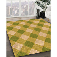 Patterned Orange Rug, pat3151org