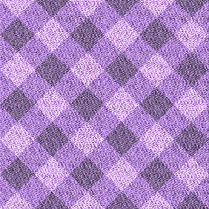 Round Patterned Violet Purple Rug, pat3151pur