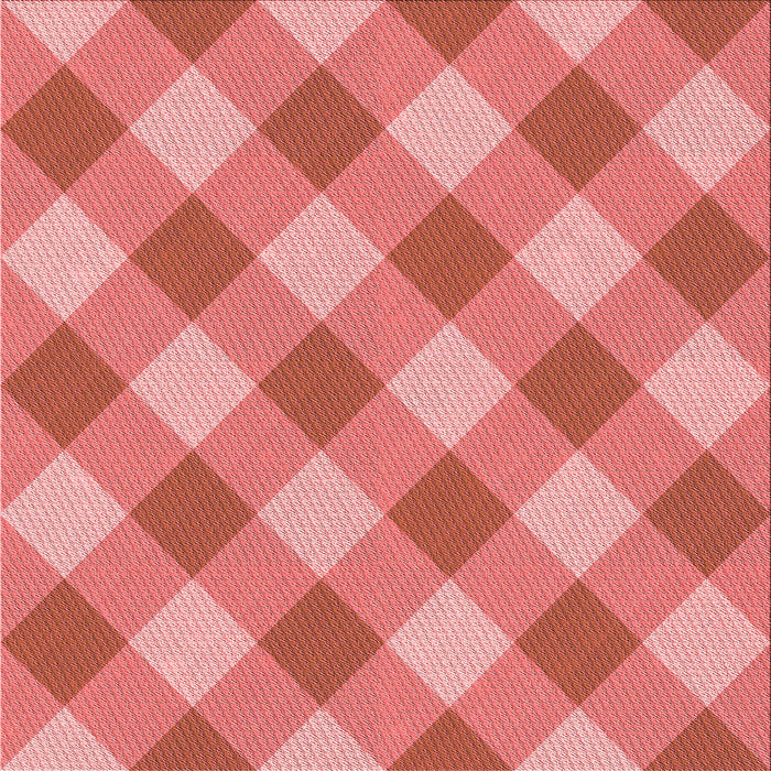 Round Patterned Fire Red Rug, pat3151rd