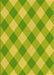 Patterned Neon Yellow Green Rug, pat3151yw