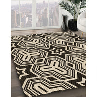 Patterned Midnight Gray Rug, pat3152brn