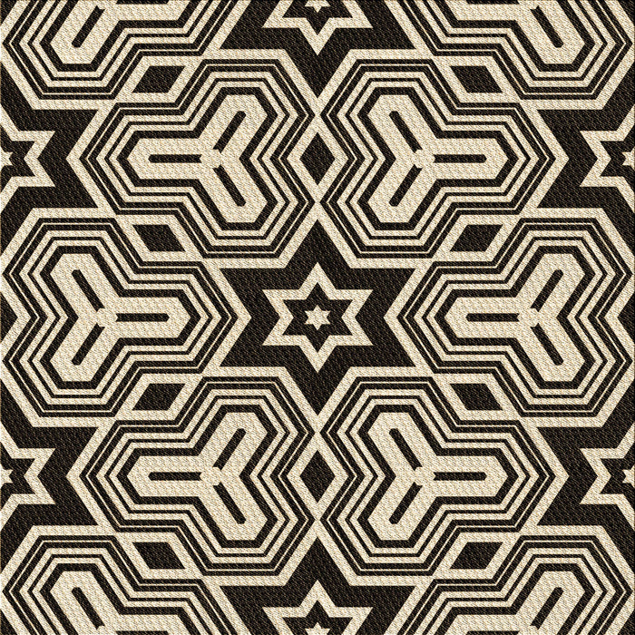 Round Machine Washable Transitional Midnight Gray Rug, wshpat3152brn