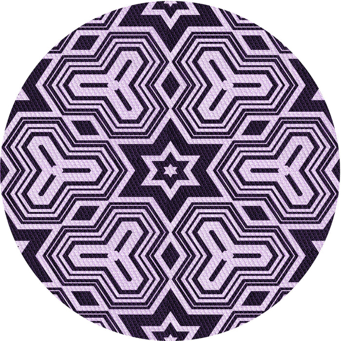 Square Machine Washable Transitional Blossom Pink Rug in a Living Room, wshpat3152pur