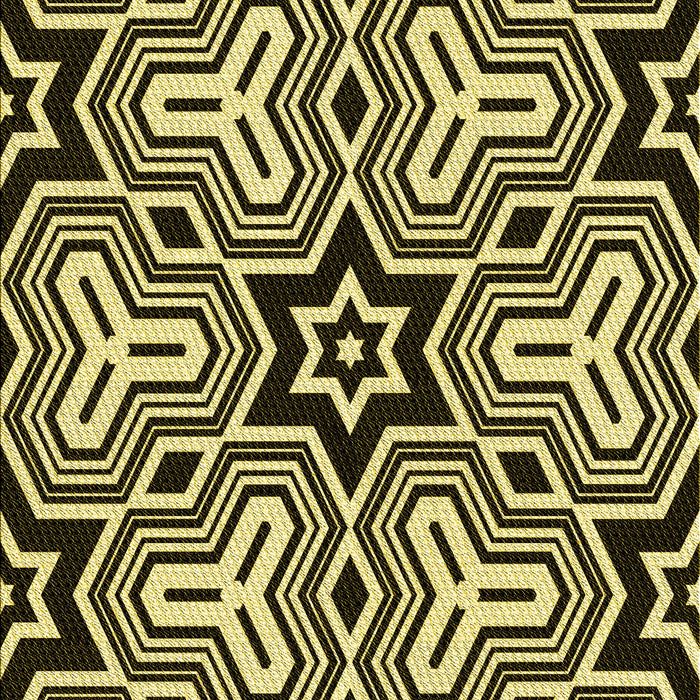 Patterned Midnight Gray Rug, pat3152yw