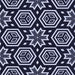 Round Patterned Night Blue Rug, pat3153blu