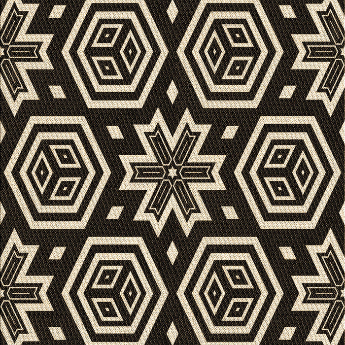 Patterned Camel Brown Rug, pat3153brn