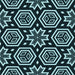 Round Machine Washable Transitional Deep Teal Green Rug, wshpat3153lblu