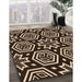 Machine Washable Transitional Light Copper Gold Rug in a Family Room, wshpat3153org