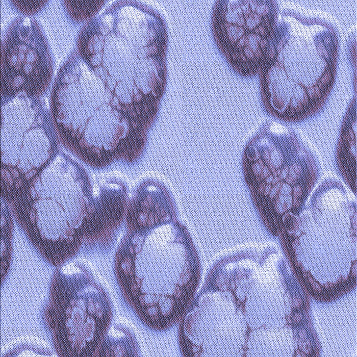 Patterned Slate Blue Rug, pat3155blu