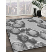 Patterned Silver Gray Rug, pat3155gry