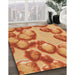 Machine Washable Transitional Orange Rug in a Family Room, wshpat3155org