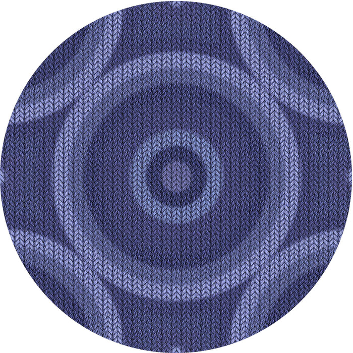 Square Machine Washable Transitional Blue Rug in a Living Room, wshpat3156blu