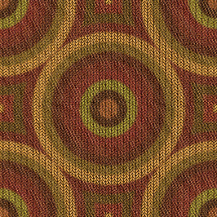 Round Machine Washable Transitional Saffron Red Rug, wshpat3156org