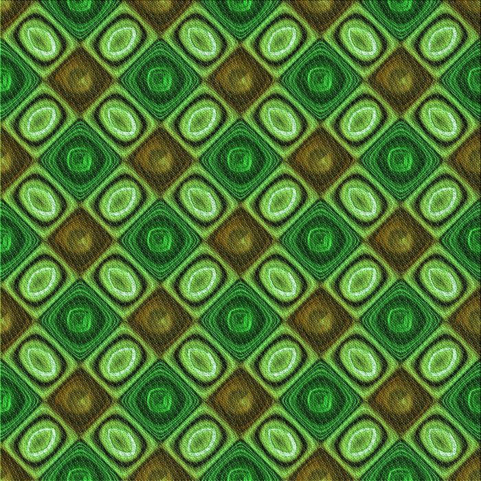 Round Patterned Dark Forest Green Rug, pat3157grn