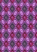 Patterned Dark Magenta Purple Rug, pat3157pur