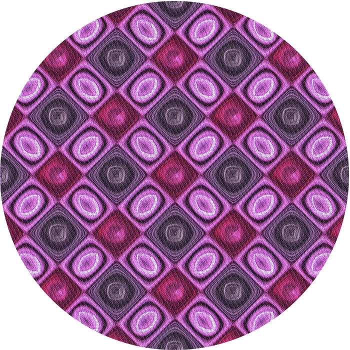 Square Machine Washable Transitional Dark Magenta Purple Rug in a Living Room, wshpat3157pur