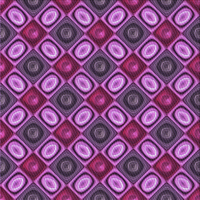 Round Patterned Dark Magenta Purple Rug, pat3157pur