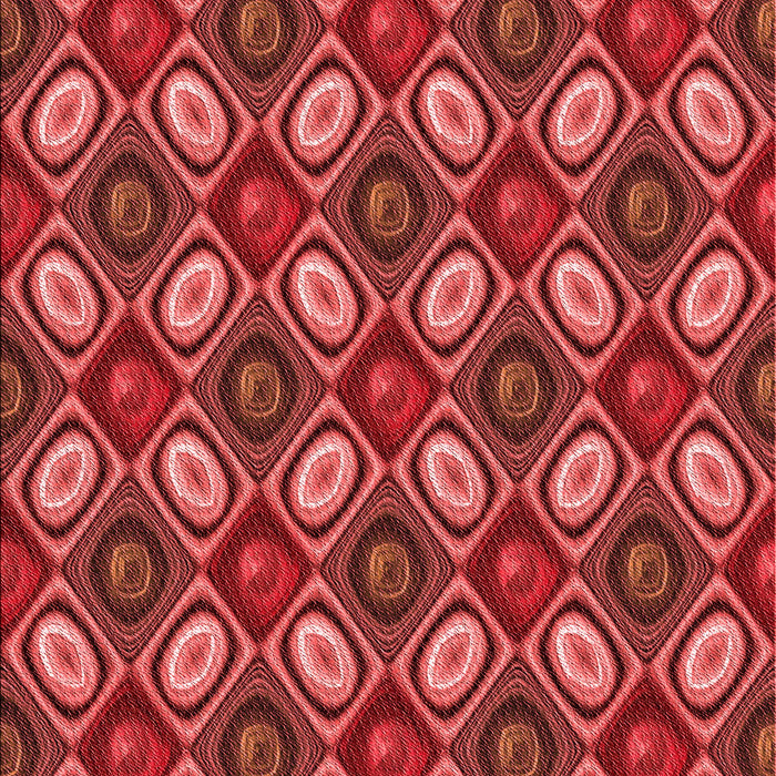 Patterned Orange Rug, pat3157rd